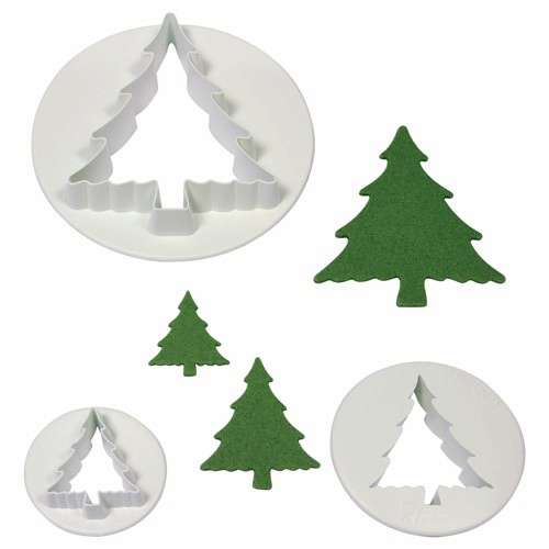 PME Christmas Tree Cutter set of 3